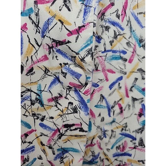 Vtg‎ 80s Claude Artsy Art Loud Oversized Jacket Sz M  Blazer Boho Retro - Picture 6 of 14